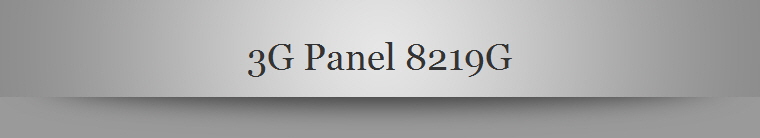 3G Panel 8219G